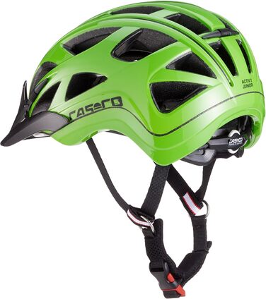Дитячий велосипедний шолом Casco Activ 2, зелений, розмір S