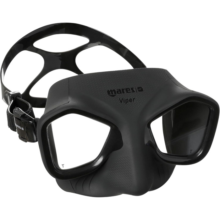 Окуляри для дайвінгу Mares Mask Viper One size Чорні (нова упаковка)