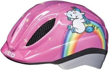 Велосипедний шолом для підлітків Unisex Bike Fashion, рожевий, XS, з єдинорогом