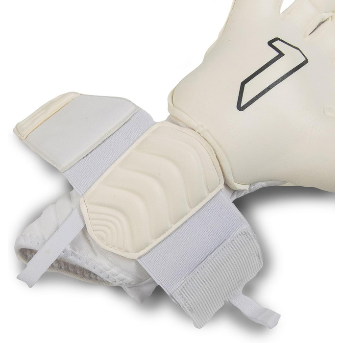 Воротарські рукавички Rinat Aries Nemesis Pro для дорослих, білі, розмір 7