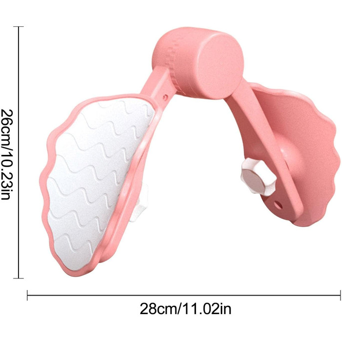 Тренажер для ніг, Тренажер для тіла стегон, Тренажер для стегон, Тример для стегон, Тренажер для стегон, Силовий багатофункціональний тренажер для ніг, Тренажер для корекції тазового дна після пологів, Сідниці, Рука для ніг, Грудна рука (рожева без лічиль