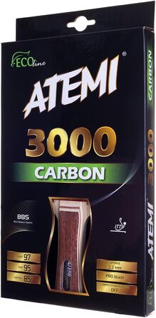 Ракетка Atemi 3000 Pro Carbon професійна (анатомічна)