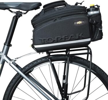 Сумка Topeak Frame MTX TrunkBag DX з кліткою, чорна, 36x25x21.5-29 см