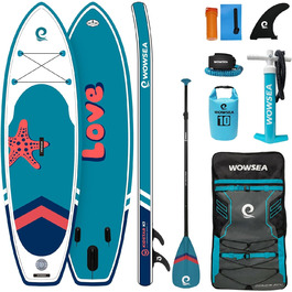 SUP-дошка WOWSEA Pioneer P1/P2, стійка, синя, 245см