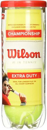 Тенісні м'ячі Wilson Champ Extra Duty, 4 уп. (12 шт.) для всіх поверхонь