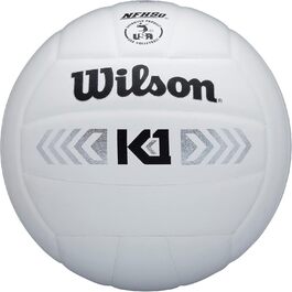 Волейбольний м'яч Wilson K1 Silver (Білий)