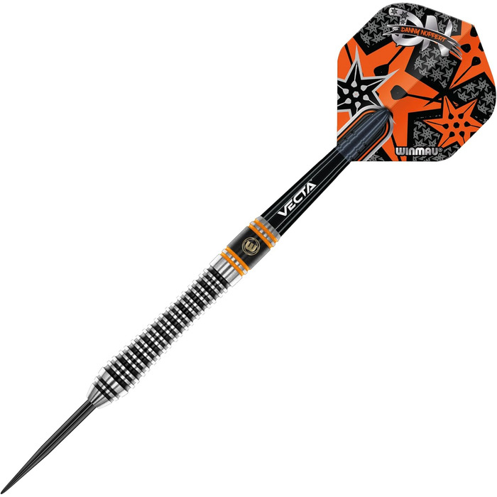 Вольфрамові дротики WINMAU Danny Noppert Signature 2.0 з польотами (23G)