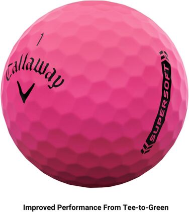 М'ячі для гольфу Callaway Supersoft 2023