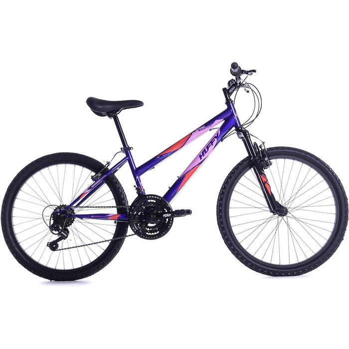 Гірський велосипед Huffy Girls Purple Stone Mountain, 61 см (24 дюйми), 21 SPD, фіолетовий