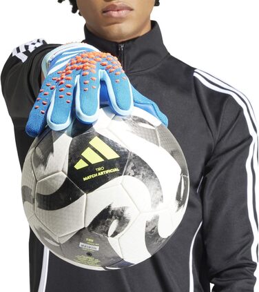Воротарські рукавички adidas Pred для дорослих без захисту пальців, унісекс
