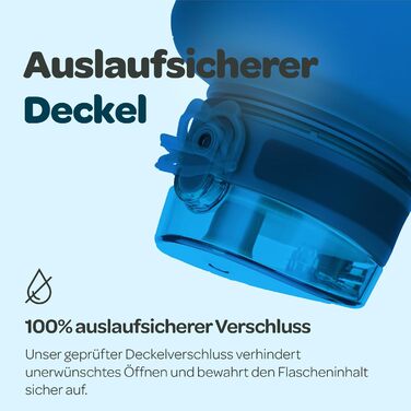 Пляшка для води Hydracy з фруктовим фільтром 2 л — BPA-free, з таймерами, герметична спортивна пляшка без конденсату для спорту та активного відпочинку