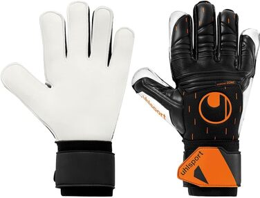 Рукавички воротаря uhlsport Speed Contact Supersoft (чорні/білі/помаранчеві)