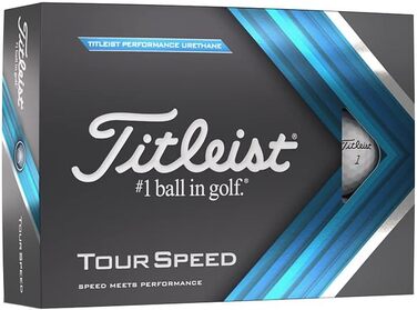 М'яч TITLEIST Tour Speed, білий, один розмір