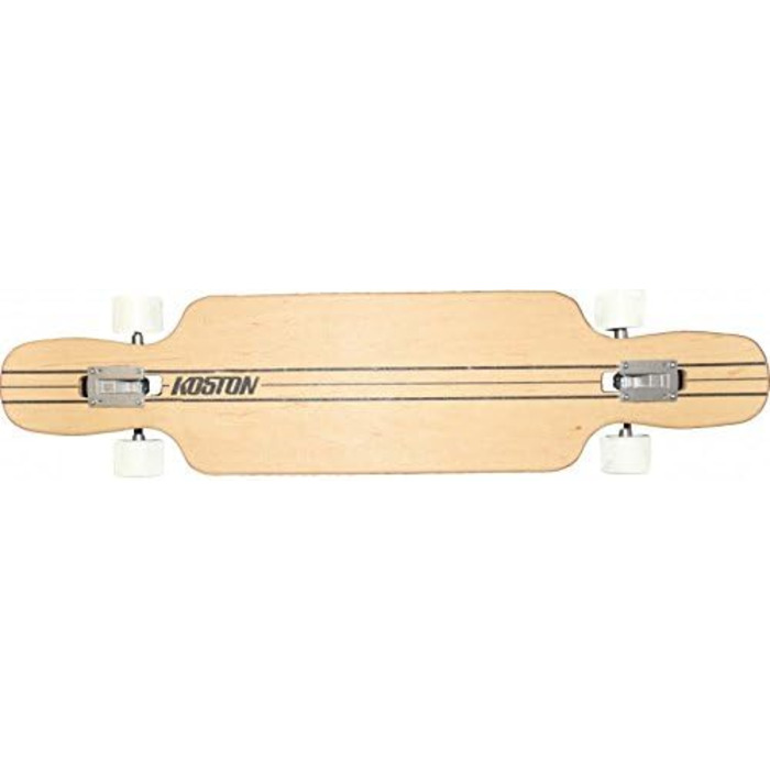 Через Komplettboard Cruiser Clash 41.0 x 9.5 дюймів - Profi Dropthrough Longboard Drop Thru Carver