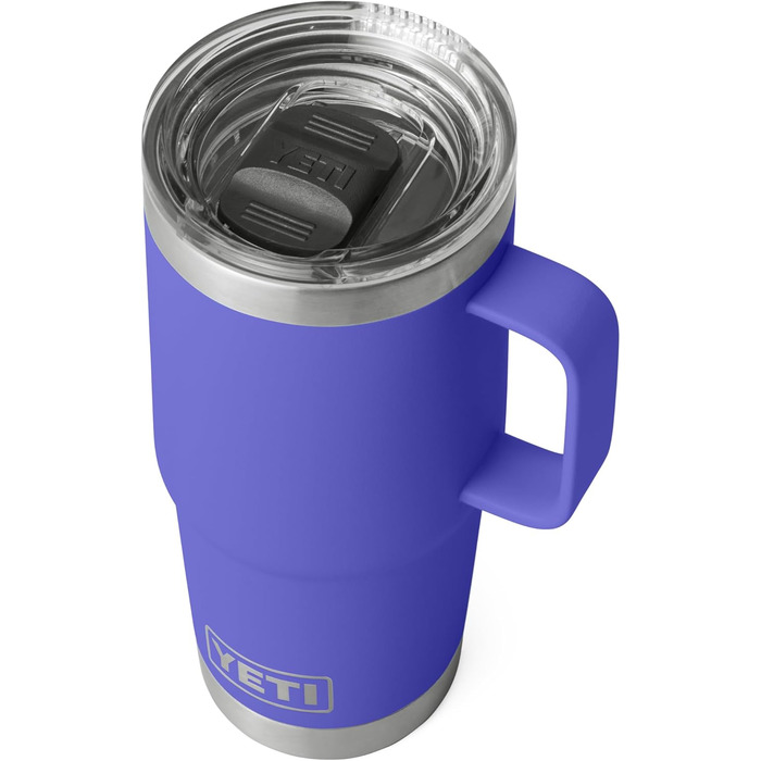 Кружка YETI Rambler, нерж. сталь, кришка Stronghold, ультрамарин, 20 унцій