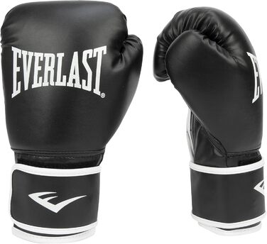 Рукавички Everlast Core 2 чорні L-XL однокомпонентні Unisex тренувальні