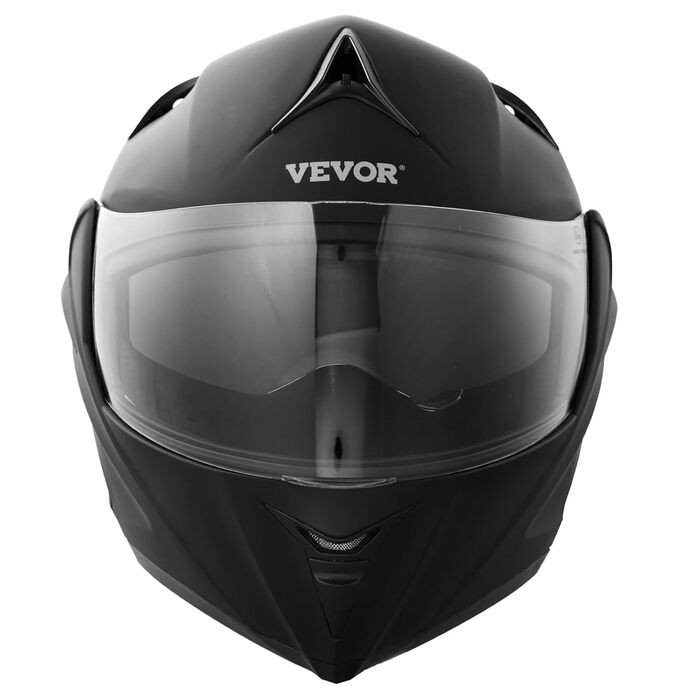 Мотошолом VEVOR без маски, розмір M (57-58 см), ABS-пластик, ECE, з Bluetooth-слотом та змінним склом, для підлітків і дорослих, мотокрос, комфортний