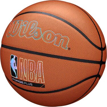 Баскетбольний м'яч WILSON NBA Forge Plus, Коричневий, 15,272,4 см