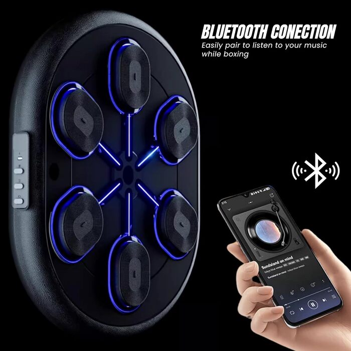 Боксерська машина MAGIC SELECT музична шкатулка LED Bluetooth