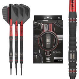 Приціл Softdarts, 90 вольфрам, червоний/чорний, ствол 18G-21G