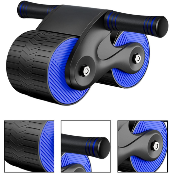 Черевне колесо з відскоком 2023 Тренажери Ab Roller (синій)