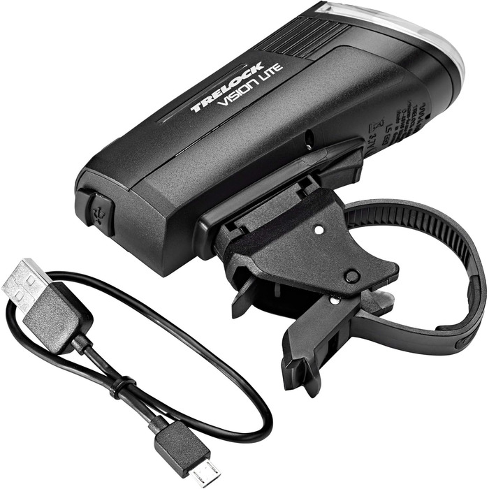 Велосипедний світлодіодний ліхтар TRELOCK LS 660 I-GO Vision Lite, чорний, універсальний розмір