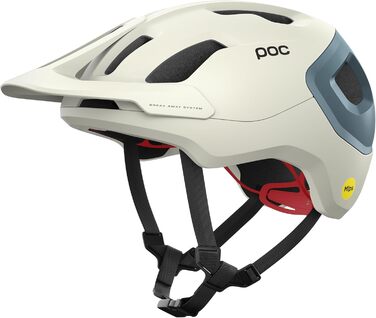 Шолом POC Axion Race MIPS (S, Off-White/Blue) - захист і комфорт