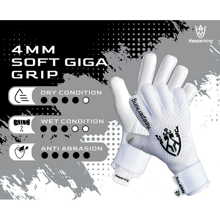 Воротарські рукавички Professional Grip 4 мм унісекс, різні розміри