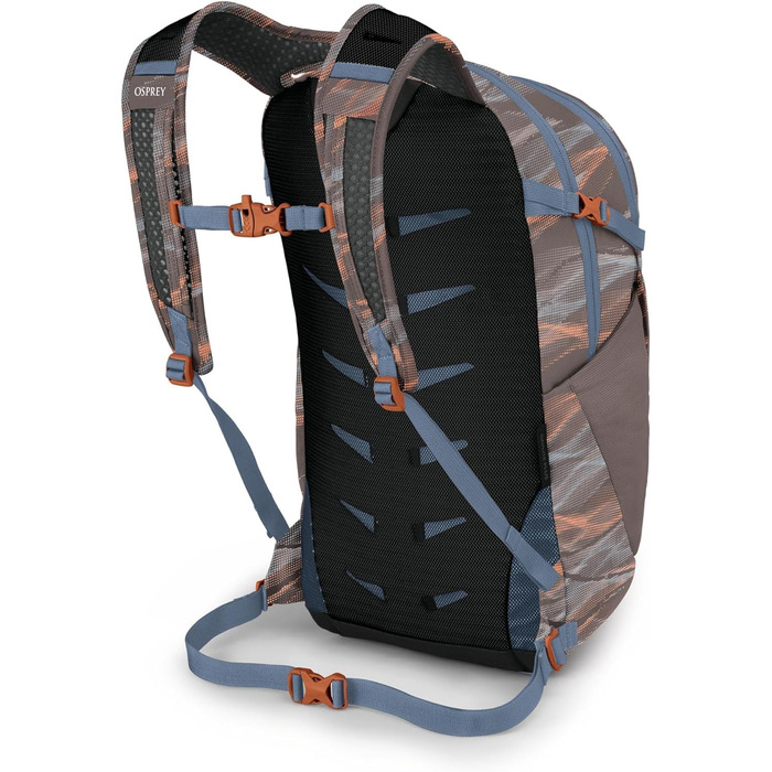 Рюкзак Osprey Daylite Plus для міста та подорожей, Smoky Desert Print/Magma Brown, універсальний, міцний