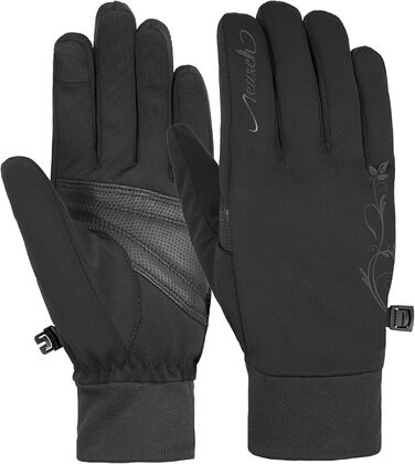 Жіночі рукавички Saskia Touch-Tec Finger Gloves 7 7710 чорний / чорний