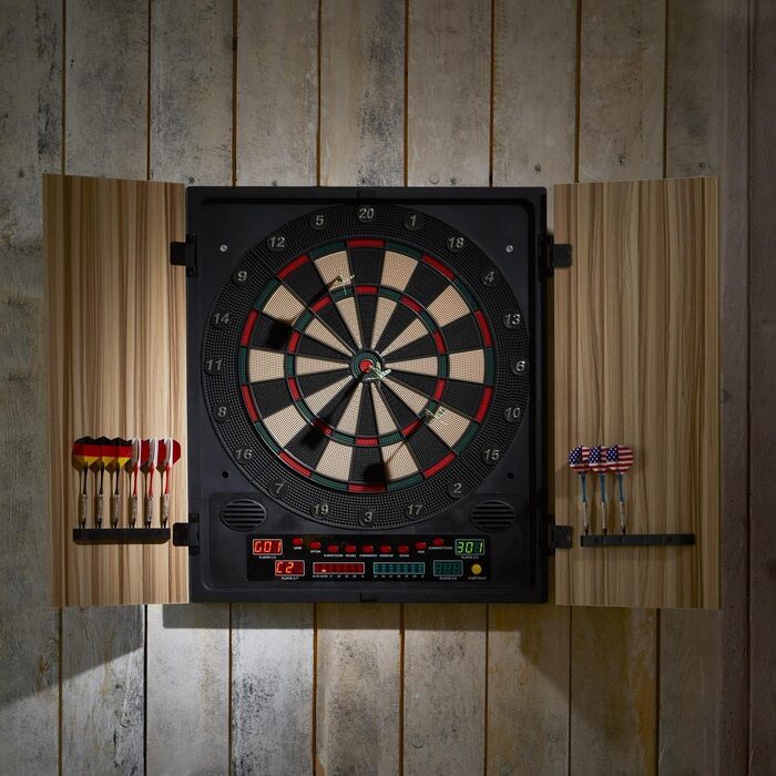 Дартс електронний oneConcept Dartmaster 180, LED, 8 гравців, 12 стрілок