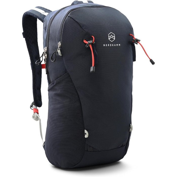 Туристичний рюкзак NORDKAMM 20 л з Robic Nylon, для жінок і чоловіків, легкий 680 г, з дощовиком