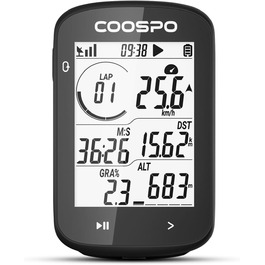 Бездротовий велокомп'ютер COOPSO CS300 GPS, 2,6