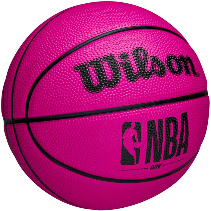 Баскетбольні м'ячі WILSON NBA DRV серії для приміщень та активного відпочинку (рожевий, 3)