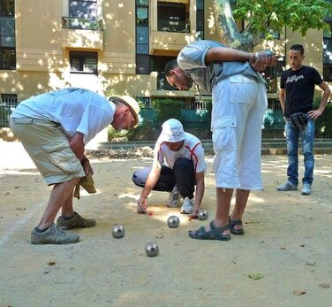 Набір Boule 8 м'ячів Boccia, 2 дерев'яні, аксесуари, сумка для перенесення