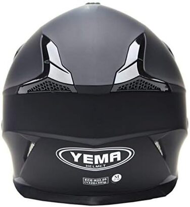 Мотокросовий шолом Yema YM-915, повнолицевий, для ендуро, квадроцикла, гірського велосипеда, BMX, MTB, сертифікат ECE, для дорослих, розмір L