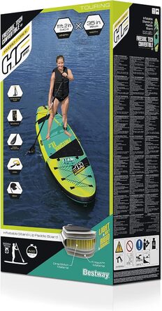 Набір туристичних дощок Bestway Hydro-Force SUP Freesoul Tech 340 x 89 x 15 см