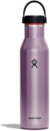 Гідрофляга Hydro Flask Trail Series 621 мл, вакуумна термопляшка з нержавіючої сталі, аметист, легка, BPA-free, герметична кришка, стандартне горло
