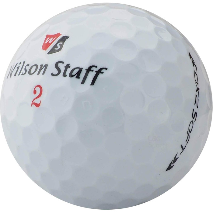 М'які м'ячі для гольфу Wilson DX2/Duo - AAAAA - Білий - Lakeballs