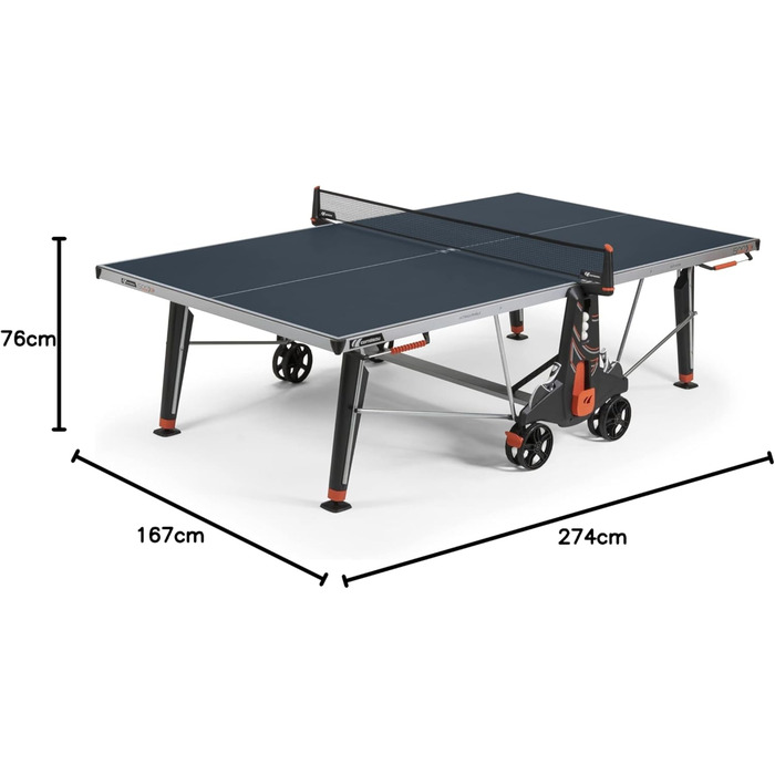 Стіл для настільного тенісу Cornilleau 500X для вулиці