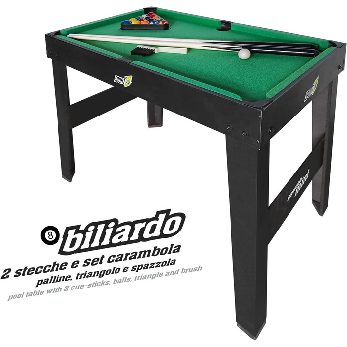 Стіл Sport1 Supertable Mini 5-в-1 футбол, теніс, хокей, більярд