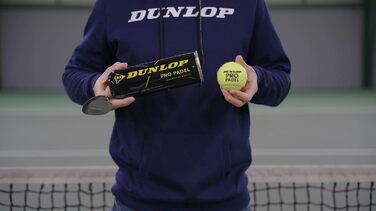 М'яч для сквошу Dunlop Competition жовта точка, 3 шт.