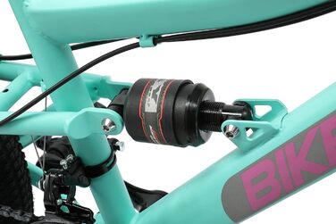 Велосипед Швидкісний Shimano, дискові гальма, 8+, Mint Pink, 24 21-