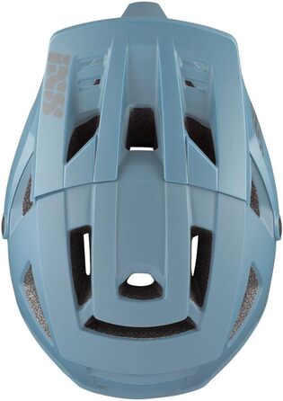 Велосипедний шолом IXS Trigger FF Enduro MTB, білий/синій, SM (54-58 см)