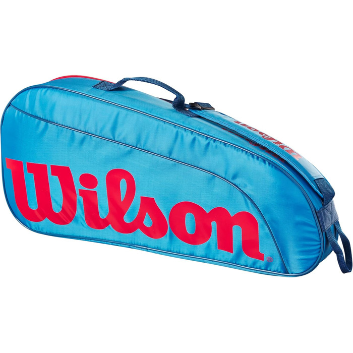 Сумка для тенісної ракетки Wilson Junior 3 синій / помаранчевий