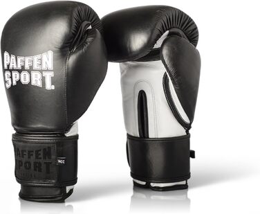 Боксерські рукавички Paffen Sport PRO Klett з натуральної шкіри для тренувань і спарингів
