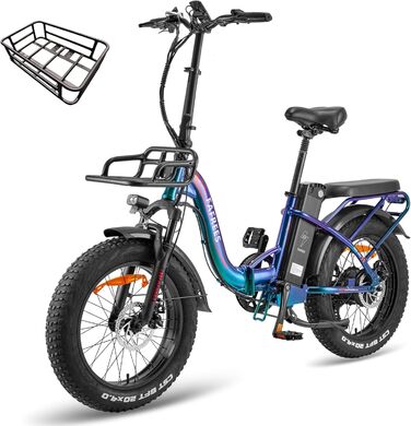 Електровелосипед Fafrees F20 MAX 20" 48V 22.5AH Fatbike, 150 кг, 54 Нм