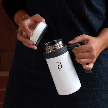 Термос Pioneer Flasks з нержавіючої сталі, вакуумна ізоляція, 0,45 л, герметичний, компактний