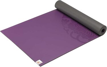 Килимок для йоги Gaiam Sol XL, 78'x26'x5мм, чорний, сухий хват