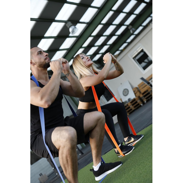 ActiveVikings® Фітнес-стрічки для підтягувань та тренувань, еспандери для м'язів, гумові стрічки для фітнесу та кросфіту
